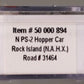 Atlas 50000894 N Scale Rock ISland PS-2 Hopper Car #31464 LN/Box