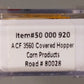 Atlas 50000920 N Corn Products ACF 3650 Covered Hopper Car #80028 LN/Box