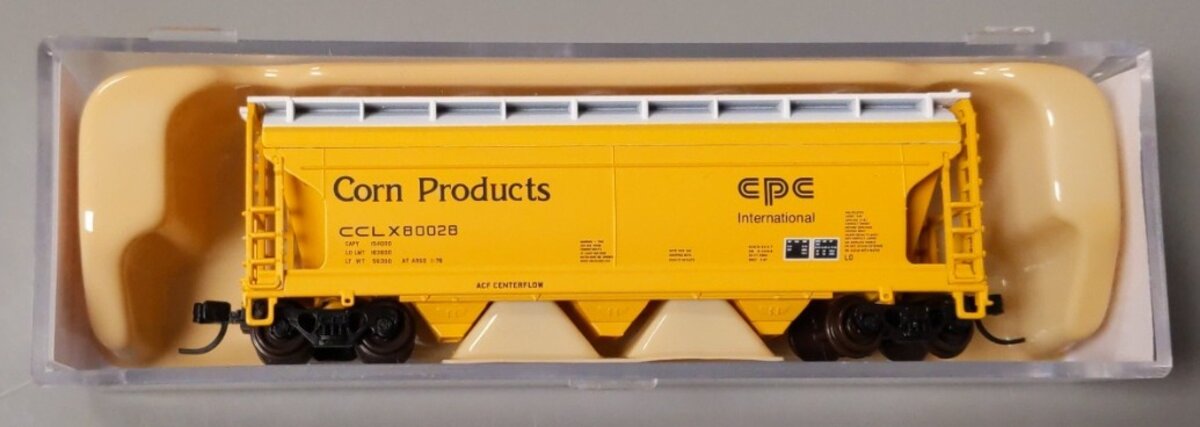Atlas 50000920 N Corn Products ACF 3650 Covered Hopper Car #80028 LN/Box
