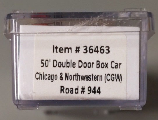 Atlas 36463 N Chicago and Northwestern 50' Double Door Box Car #944