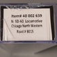 Atlas 40002639 N Chicago & North Western SD60 Diesel Locomotive #8015