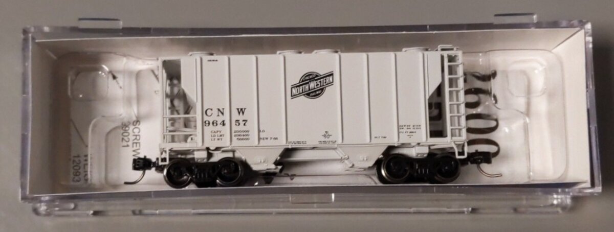 Athearn 12275 N Chicago & Northwestern PS-2 2600 Covered Hopper Car #96457
