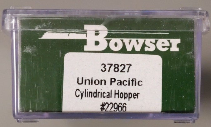 Bowser 37827 N Scale Union Pacific Cylindrical Hopper Car #22966