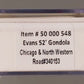 Atlas 50000548 N Scale Chicago North Western 52' Gondola #340153