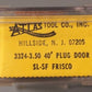 Atlas 3324 N Scale Frisco 40' Steel Plug Door Boxcar #15048 LN/Box