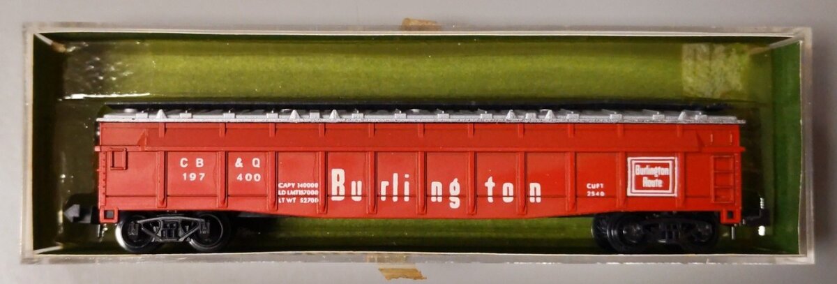 Aurora 4842/270 Burlington 70' Ton Gondola EX/Box