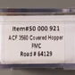 Atlas 50000921 N Scale FMC ACF 3560 Covered Hopper Car #64129 LN/Box