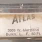 Atlas 3003 N 60' Western Maryland Lumber Flatcar #756 EX/Box