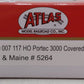 Atlas 20007117 HO Boston & Maine Portec 3000 Covered Hopper #5264 MT/Box