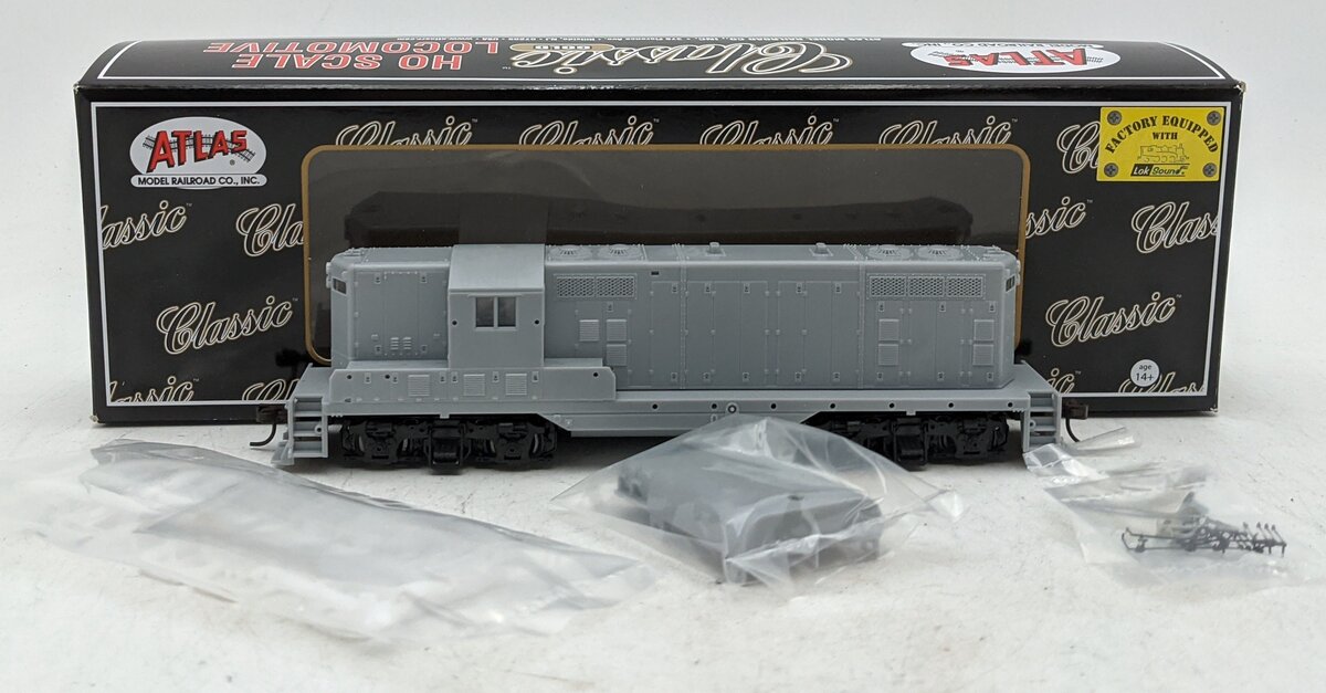 Atlas 10002025 HO Undecorated EMD GP7 Diesel Engine with Sound & DCC