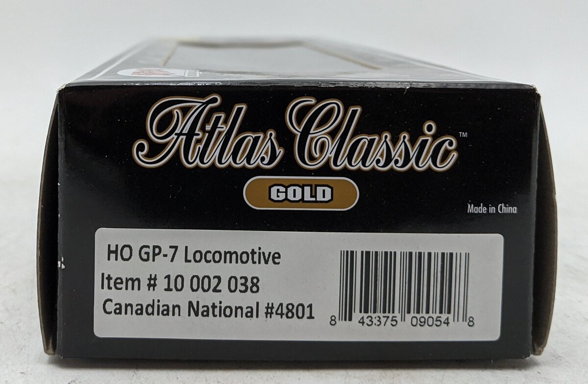 Atlas 10002038 HO Canadian National GP-7 Locomotives Master Gold #4801 LN/Box