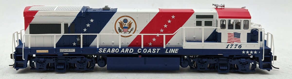 Atlas 10002336 HO Seaboard Coast Line Silver U36B Locomotive #1776