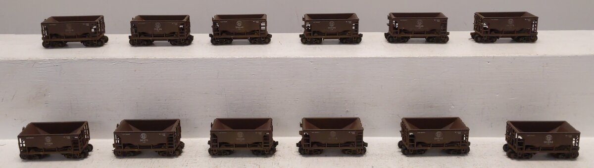 Walthers 932-4464 HO Scale Duluth Missabe & Iron Range Ore Cars (Set of 12) LN/Box