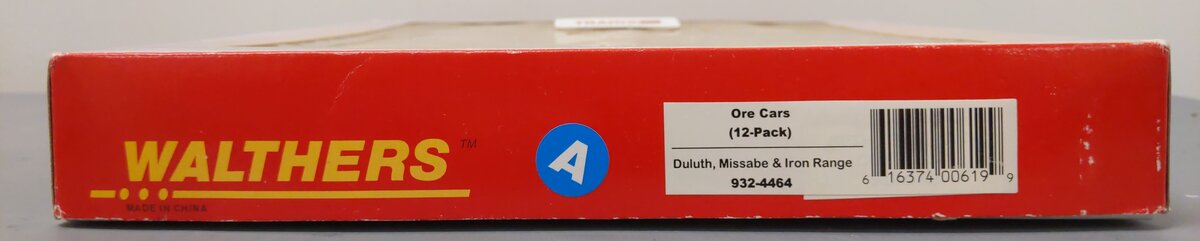 Walthers 932-4464 HO Scale Duluth Missabe & Iron Range Ore Cars (Set of 12) LN/Box