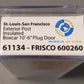 Wheels of Time 61134 N St. Louis San Francisco PC&F 50' Boxcar #600260 LN/Box