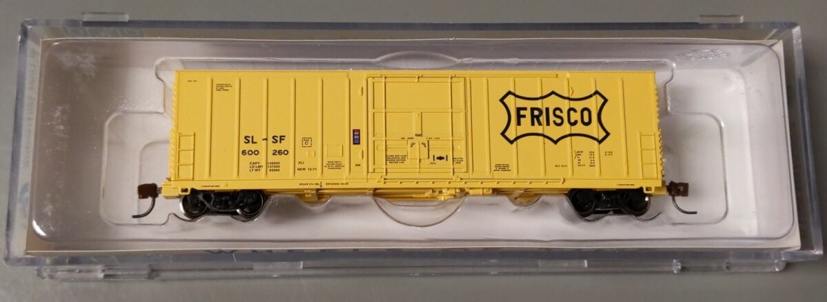 Wheels of Time 61134 N St. Louis San Francisco PC&F 50' Boxcar #600260 LN/Box