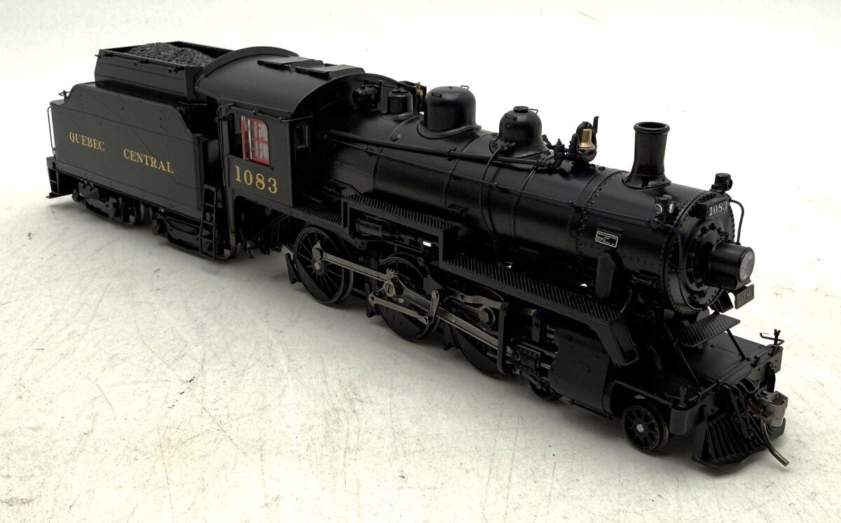 Rapido Trains 602513 HO Quebec Central D10k Steam Locomotive DCC/Sound #1083