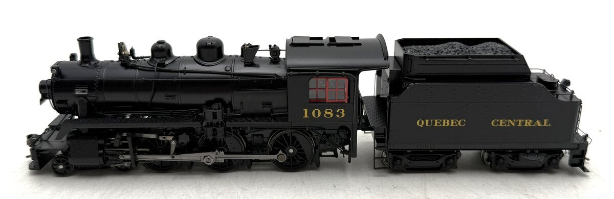 Rapido Trains 602513 HO Quebec Central D10k Steam Locomotive DCC/Sound #1083