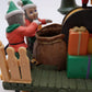 New Bright 380 G Scale Holiday Express Animated Steam Train Set EX