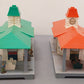 Noma Vintage O Green Roof & Red Roof Railroad Stations: 450, 450 [2] VG