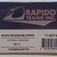 Rapido Trains 114014 HO VIA Rail Original Scheme Budd Baggage-Dorm Car #613