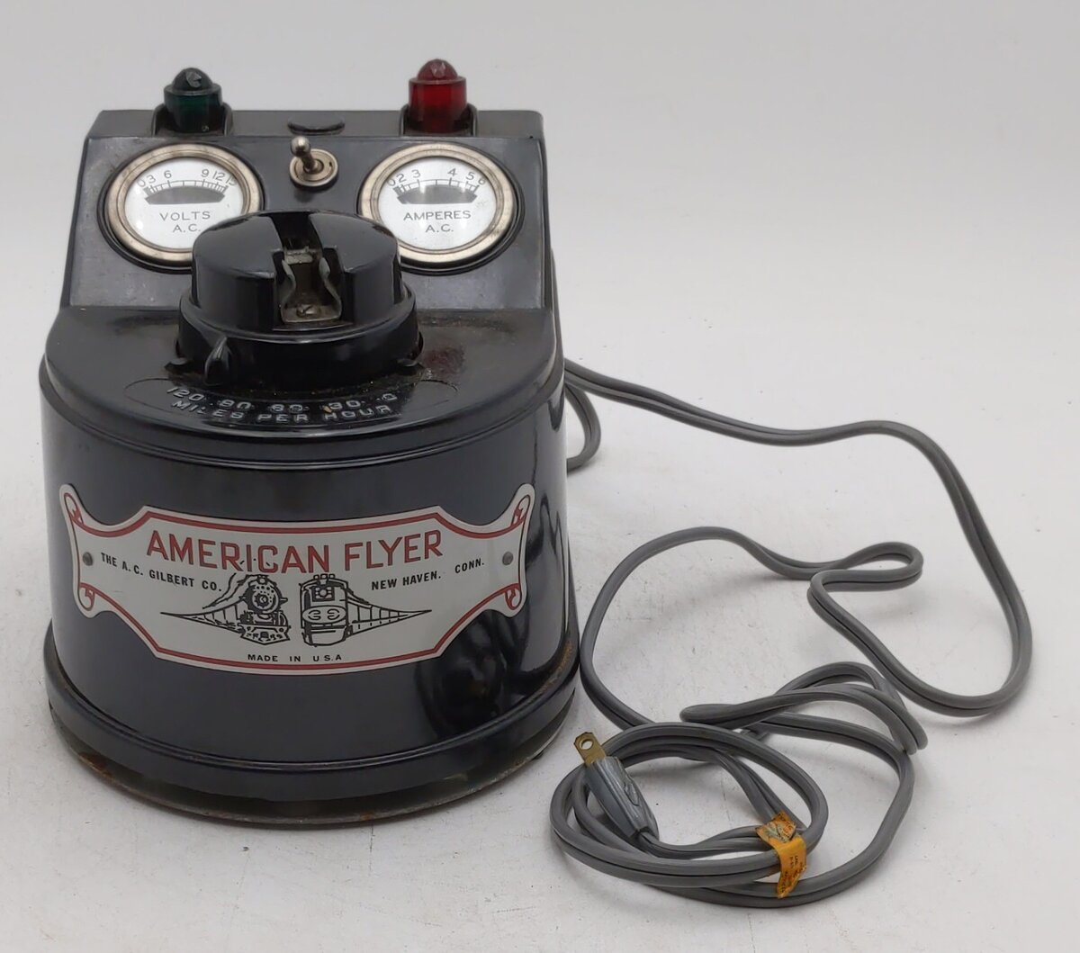 American Flyer 19B Vintage S 300 Watt Train Transformer 110V VG/Box