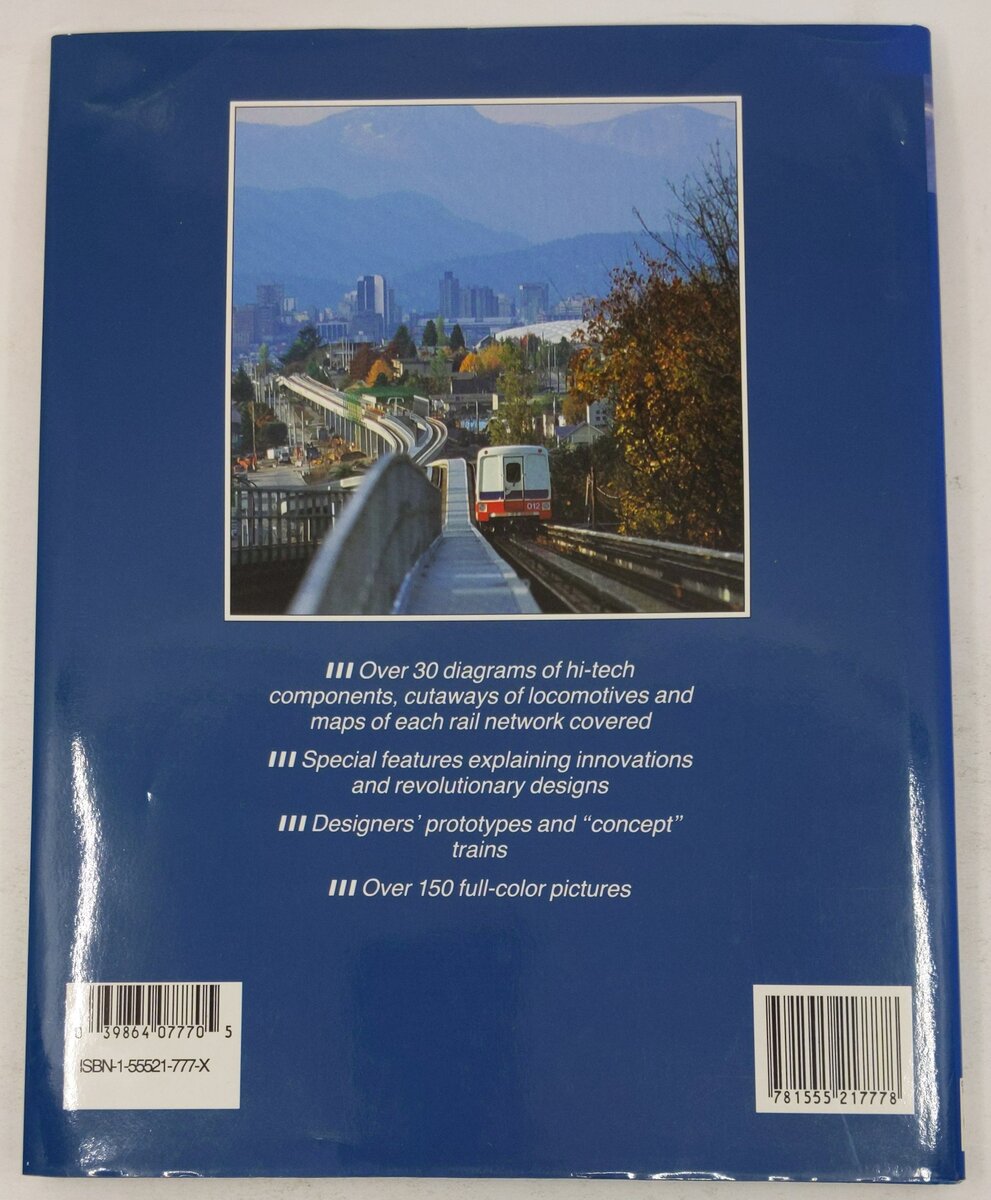 High Tech Trains Hardcover Book By Arthur Taylor EX
