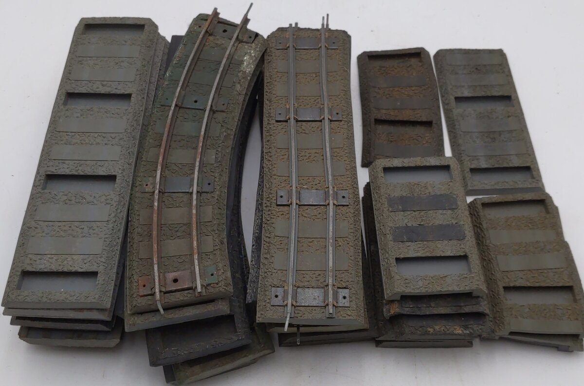 American Flyer Vintage S Postwar Roadbed # 726 & 727 [45] VG