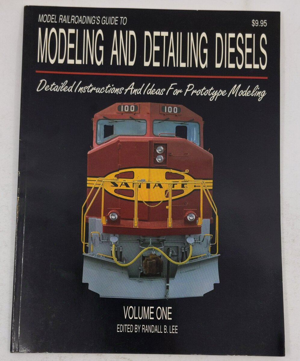 Model Railroading's Guide to Modeling and Detailing Diesels Vol.1 Paperback Book VG