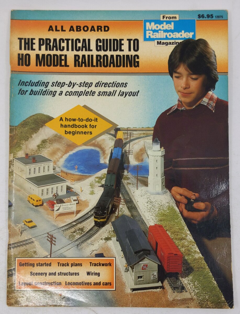Practical Guide to HO Model Railroading Paperback Book By Jim Kelly, Ed Sumner VG