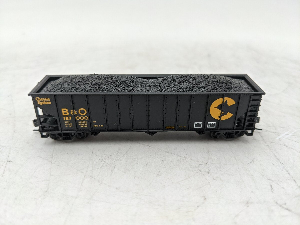 Atlas 50001332 N Scale Baltimore & Ohio 90 Ton Hopper #187000