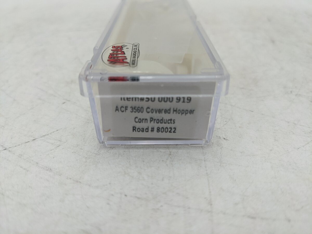Atlas 50000919 N Corn Products Corp. Trainman ACF 3560 Centerflow Hopper #80022