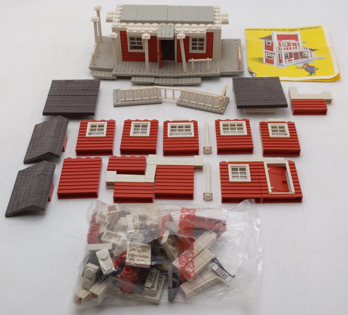 Old Far West 2041 HO Scale Hotel Building Kit VG/Box