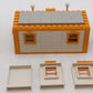 Old Far West 2031 HO Scale Bank Building Kit VG/Box