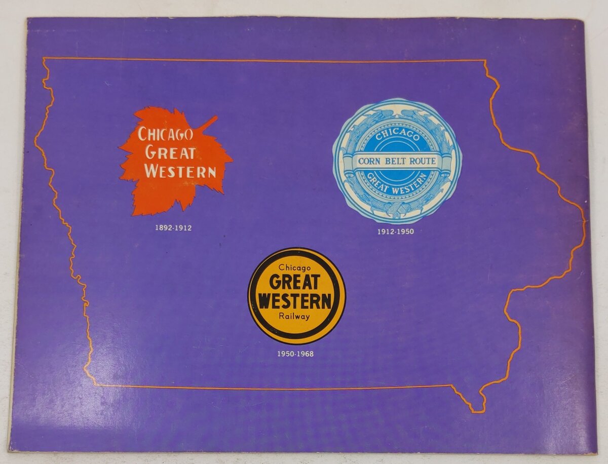 Chicago Great Western Paperback Book By Phillip R. Hastings VG