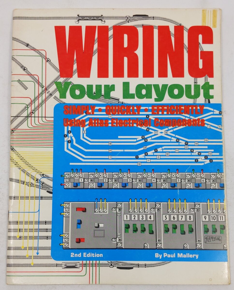 Wiring Your Layout 2nd Edition Paperback Book By Paul Mallery VG