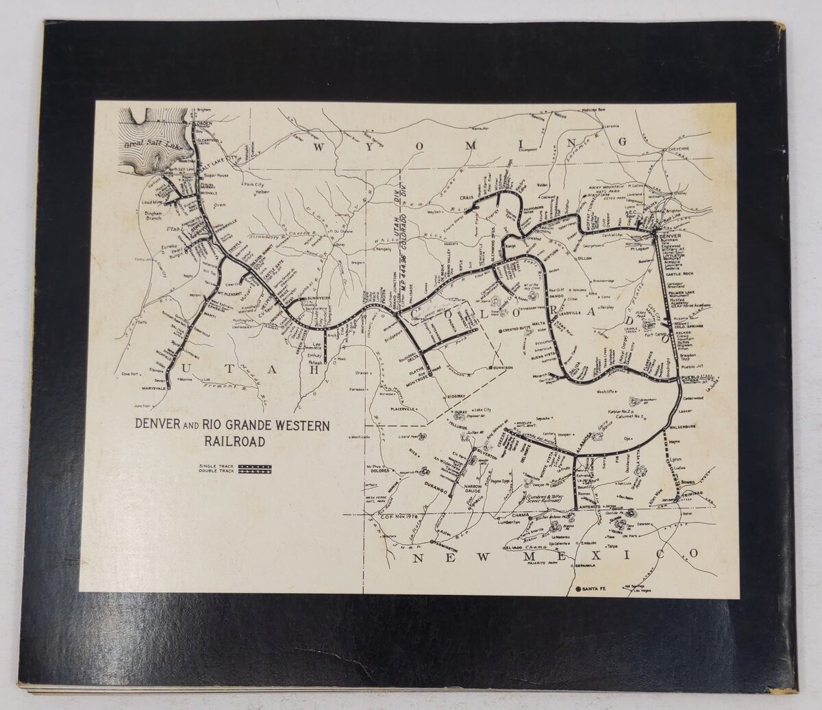Coll. M 194: Map of smelter, railroad terminus and nearby features in  Durango, Colorado, at the Center of Southwest Studies, image size:1200x1037