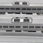HO Scale Sante Fe Silver Ribbed Passenger Budd Cars [2] VG