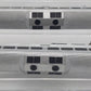 HO Scale Sante Fe Silver Ribbed Passenger Budd Cars [2] VG