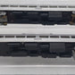HO Scale Sante Fe Silver Ribbed Passenger Budd Cars [2] VG
