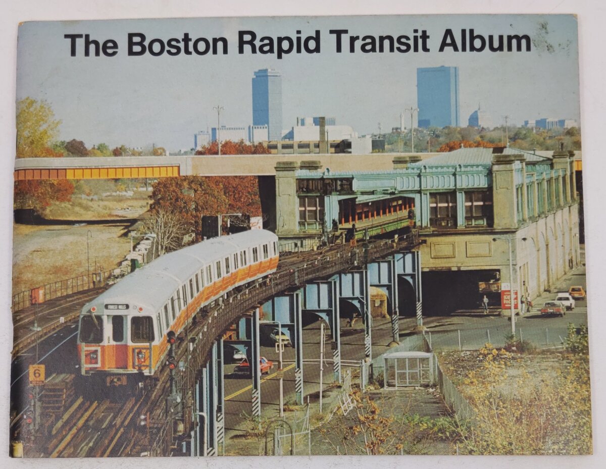 The Boston Rapid Transit Album Paperback Book By Bradley H. Clarke VG