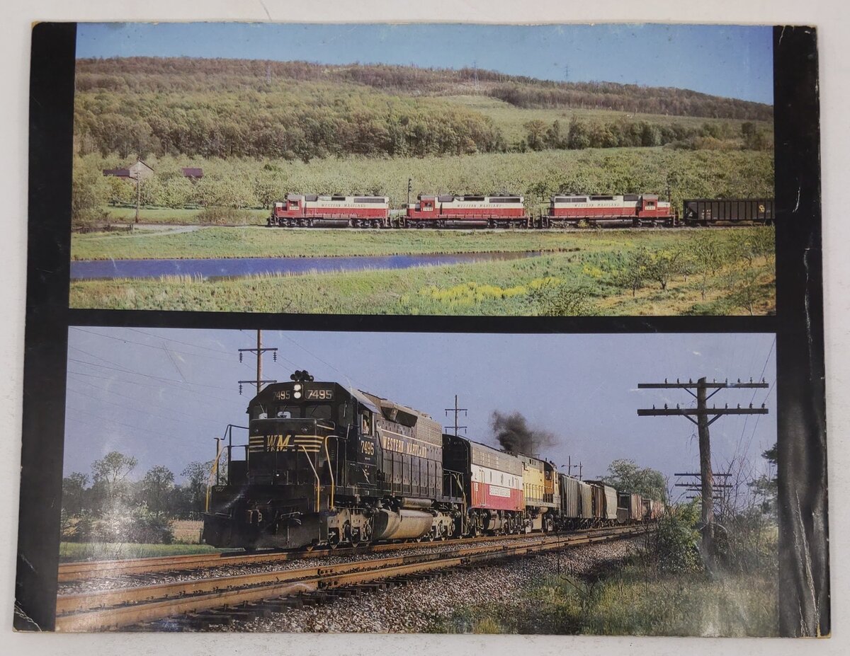 Western Maryland Diesels Paperback Book By Richard W. Jahn, John D,L. Johnson VG