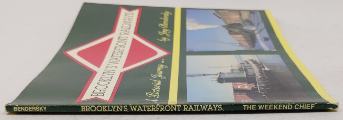 Brooklyn's Waterfront Railways: A Pictorial Journey Paperback Book Jay Bendersky VG