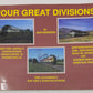 Four Great Divisions Paperback Book By John Henderson VG