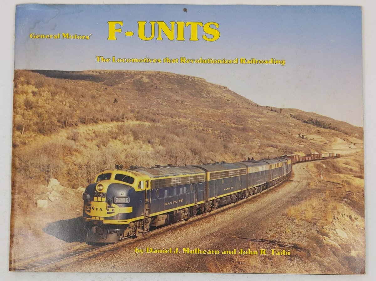 General Motors' F-UNITS Paperback Book By Daniel J. Mulhearn, John R. Taibi VG