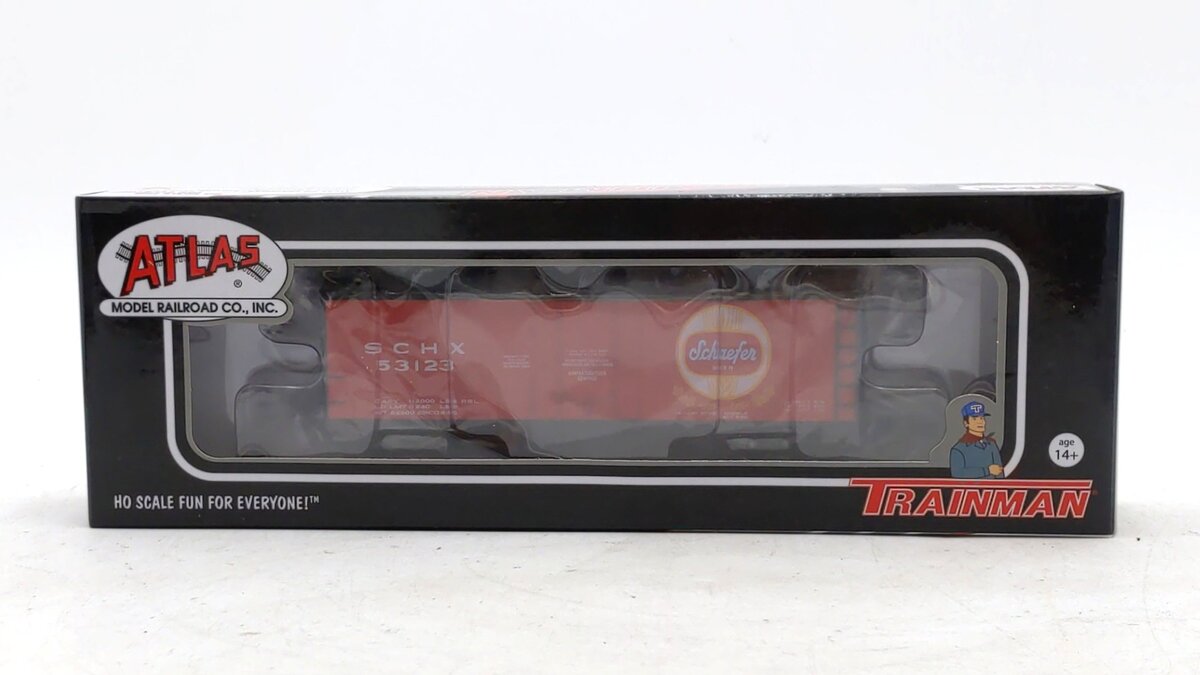 Atlas 20006338 HO Scale Schaefer 40' Plug Door Boxcar #53123