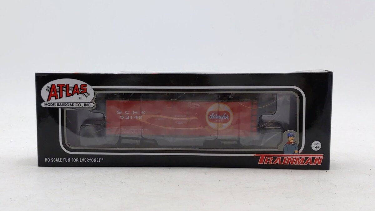 Atlas 20006339 HO Scale Schaefer 40' Plug Door Boxcar #53148