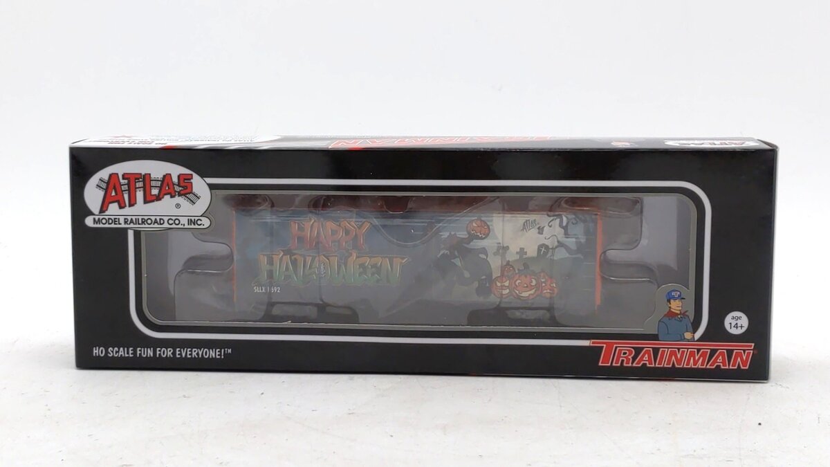 Atlas 20006765 HO SSLX Halloween Special 40' Plug Door Boxcar #1692 LN/Box