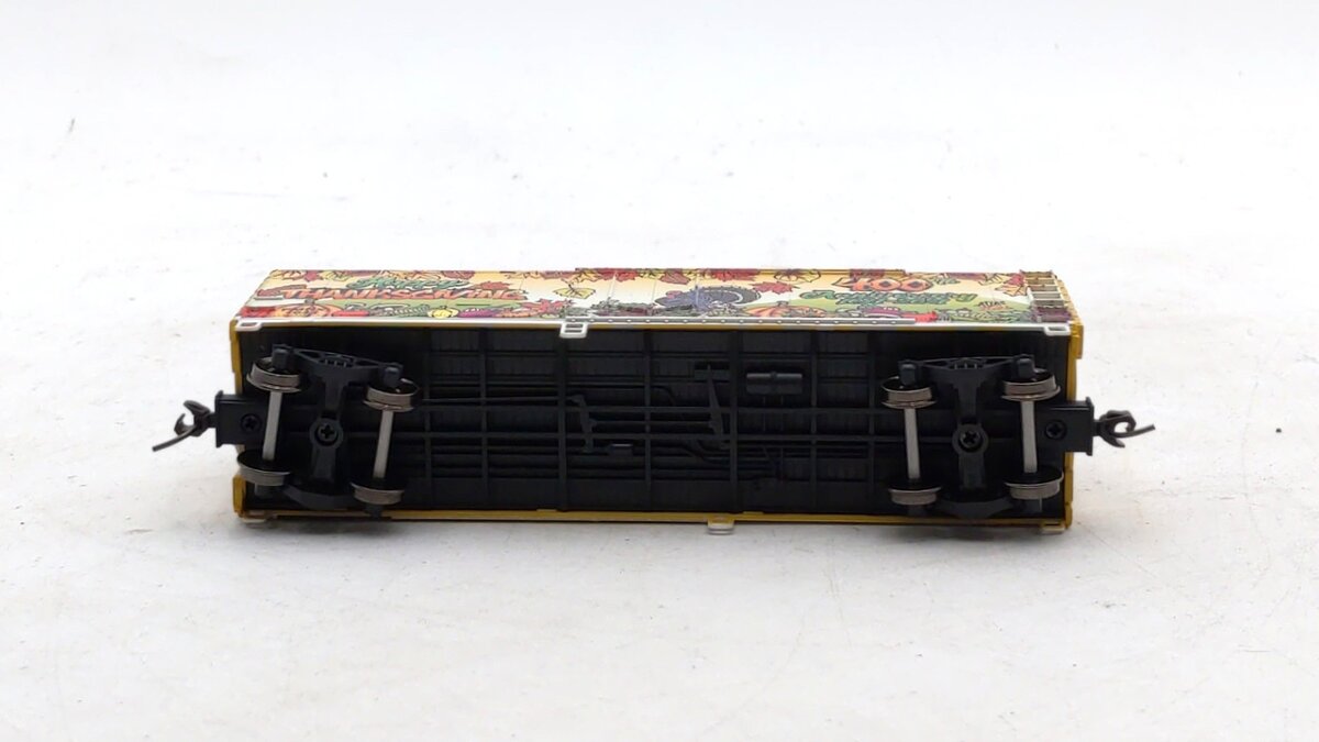 Atlas 20006766 HO Scale Happy Thanksgiving PRLX 40' Plug-Door Boxcar #1621 LN/Box