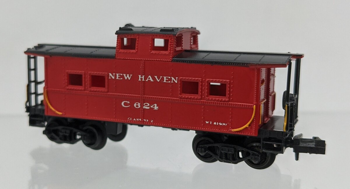 Life Like 624 N Scale New Haven Caboose #C624 LN